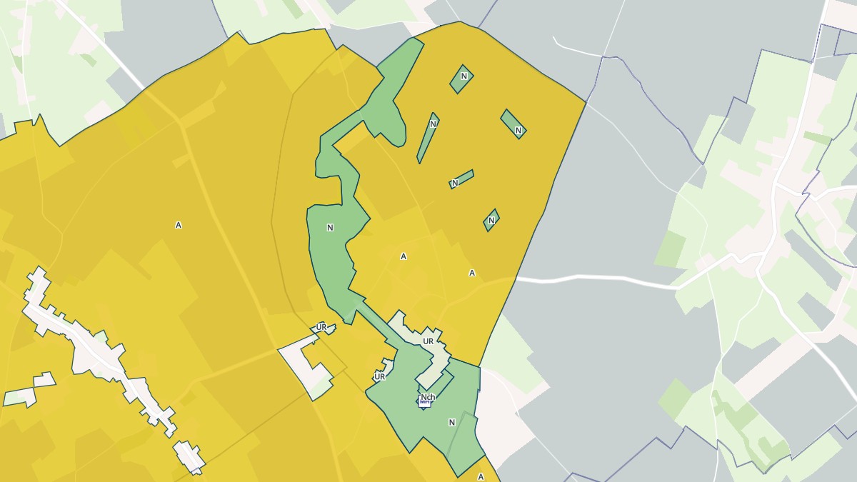 Aperçu cartographique de Tramecourt, centré sur la commune