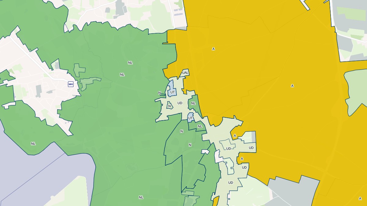Aperçu cartographique de Waben, centré sur la commune