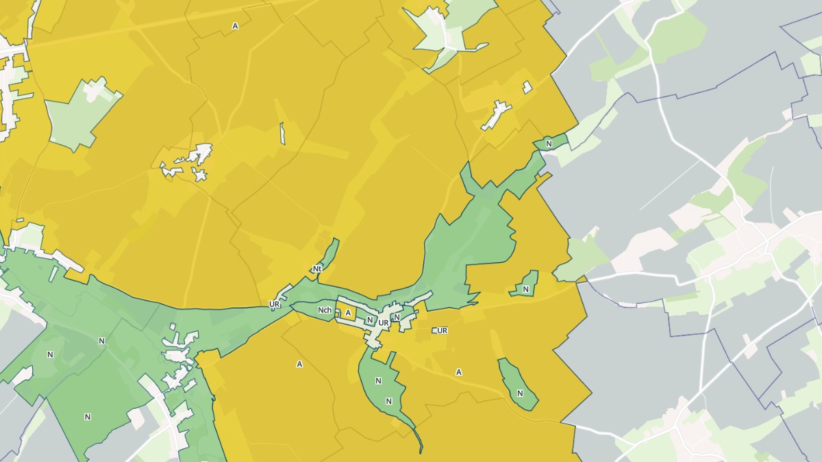 Aperçu cartographique de Willeman, centré sur la commune