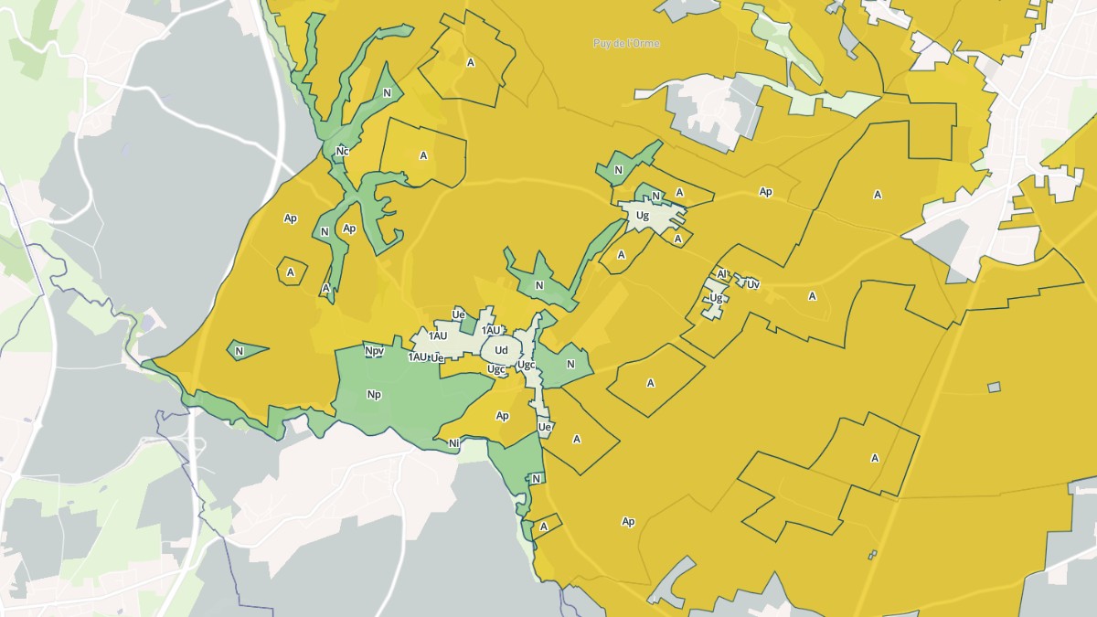 Aperçu cartographique de Artonne, centré sur la commune