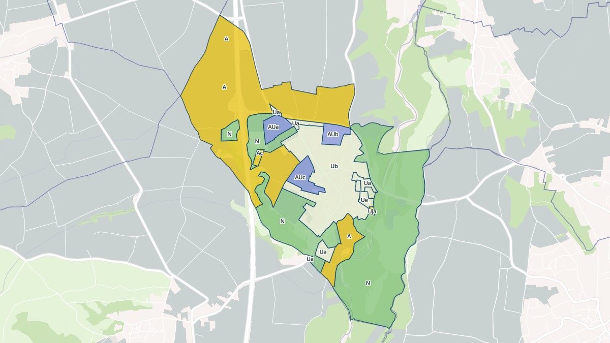 Aperçu cartographique de Charbonnier-les-Mines, centré sur la commune