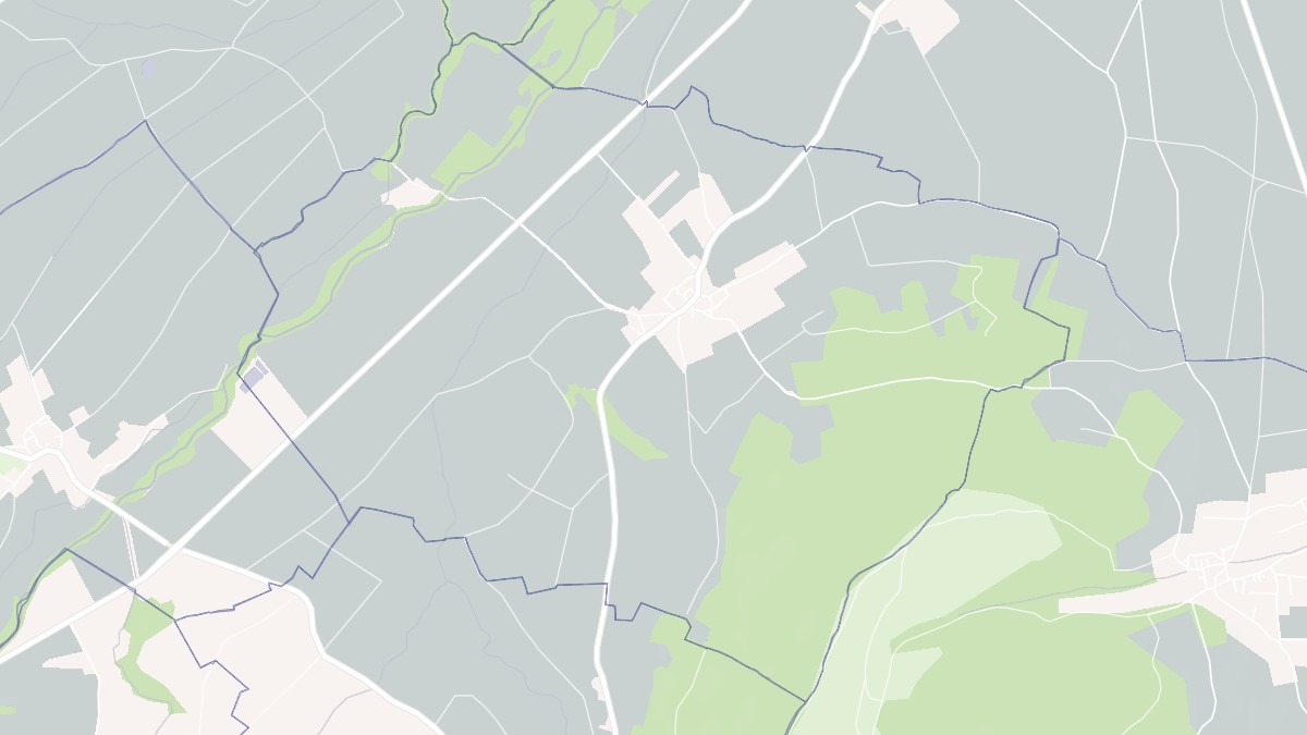 Aperçu cartographique de Collanges, centré sur la commune