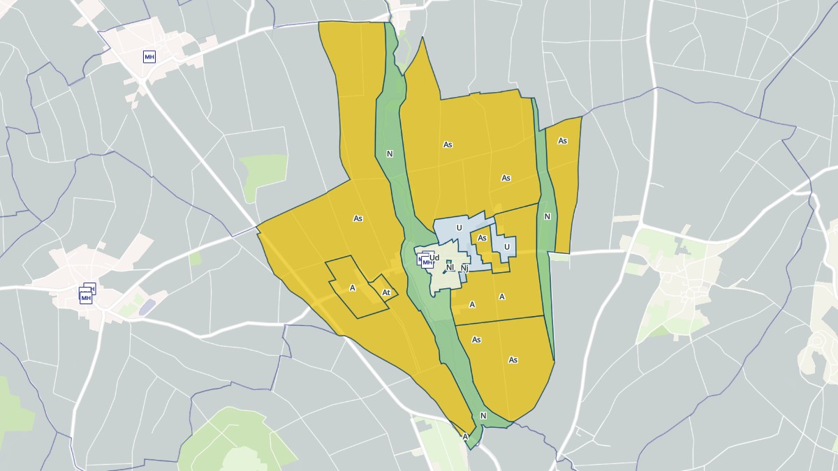 Aperçu cartographique de Espirat, centré sur la commune