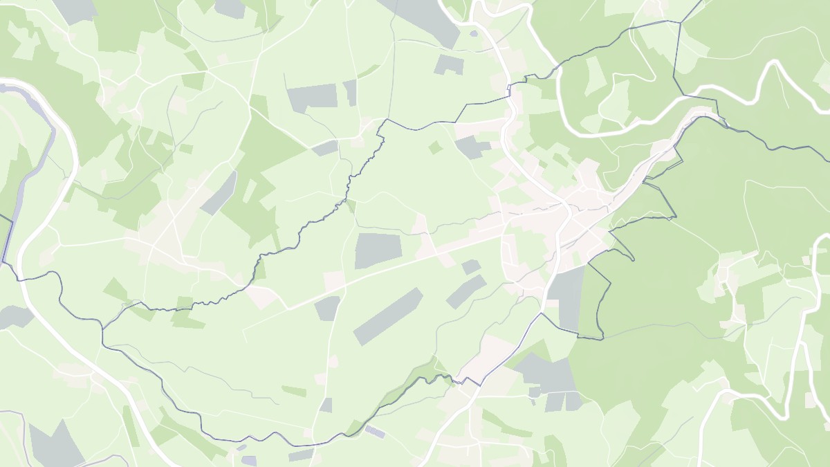 Aperçu cartographique de La Forie, centré sur la commune