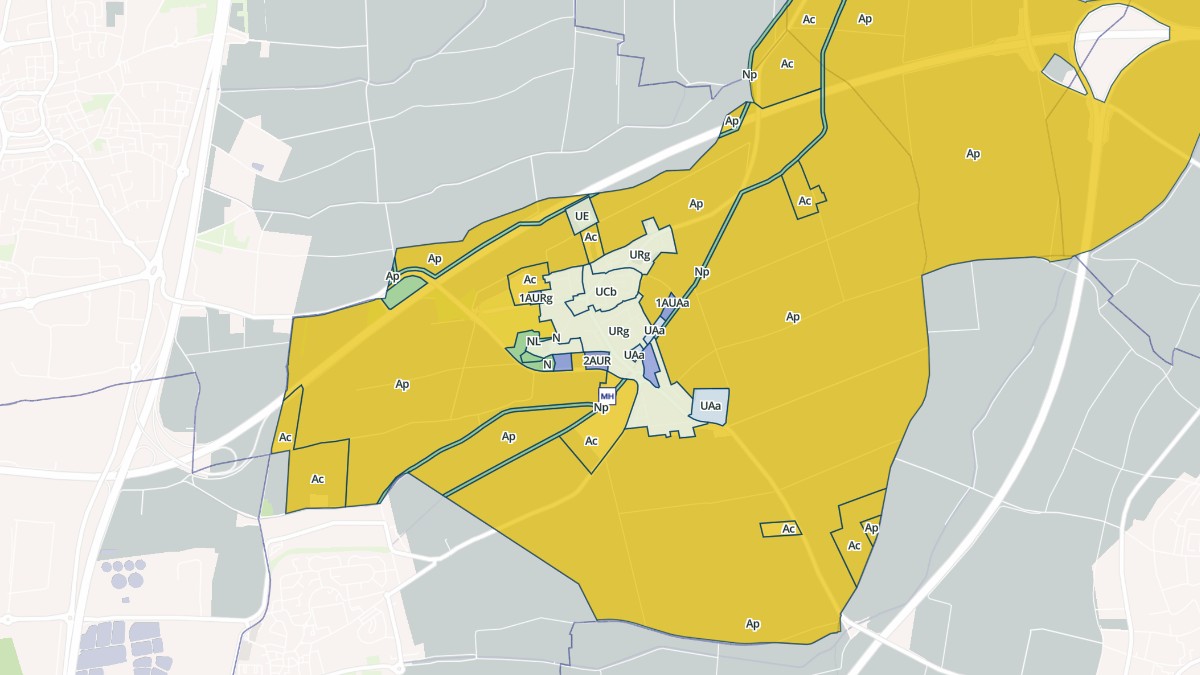 Aperçu cartographique de Malintrat, centré sur la commune