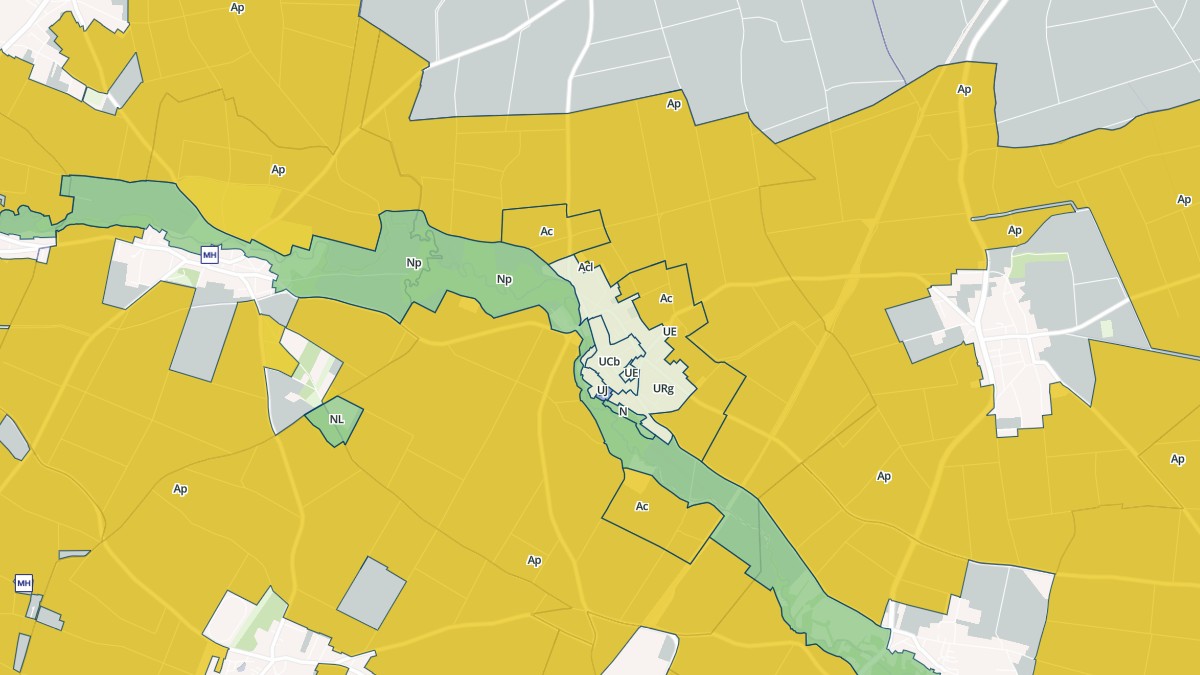 Aperçu cartographique de Martres-sur-Morge, centré sur la commune