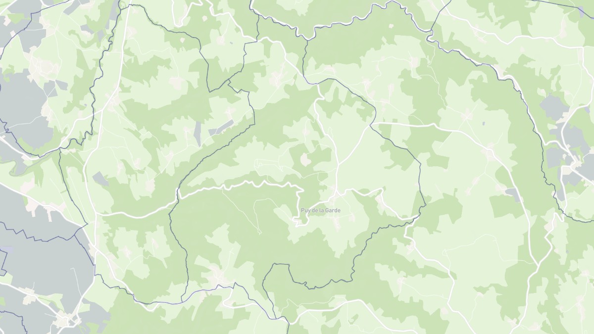 Aperçu cartographique de Saint-Étienne-sur-Usson, centré sur la commune