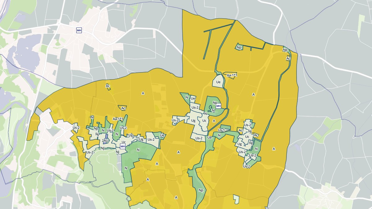 Aperçu cartographique de Saint-Georges-sur-Allier, centré sur la commune
