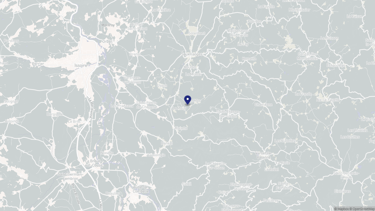 Aperçu cartographique de Saint-Jean-en-Val, centré sur la commune