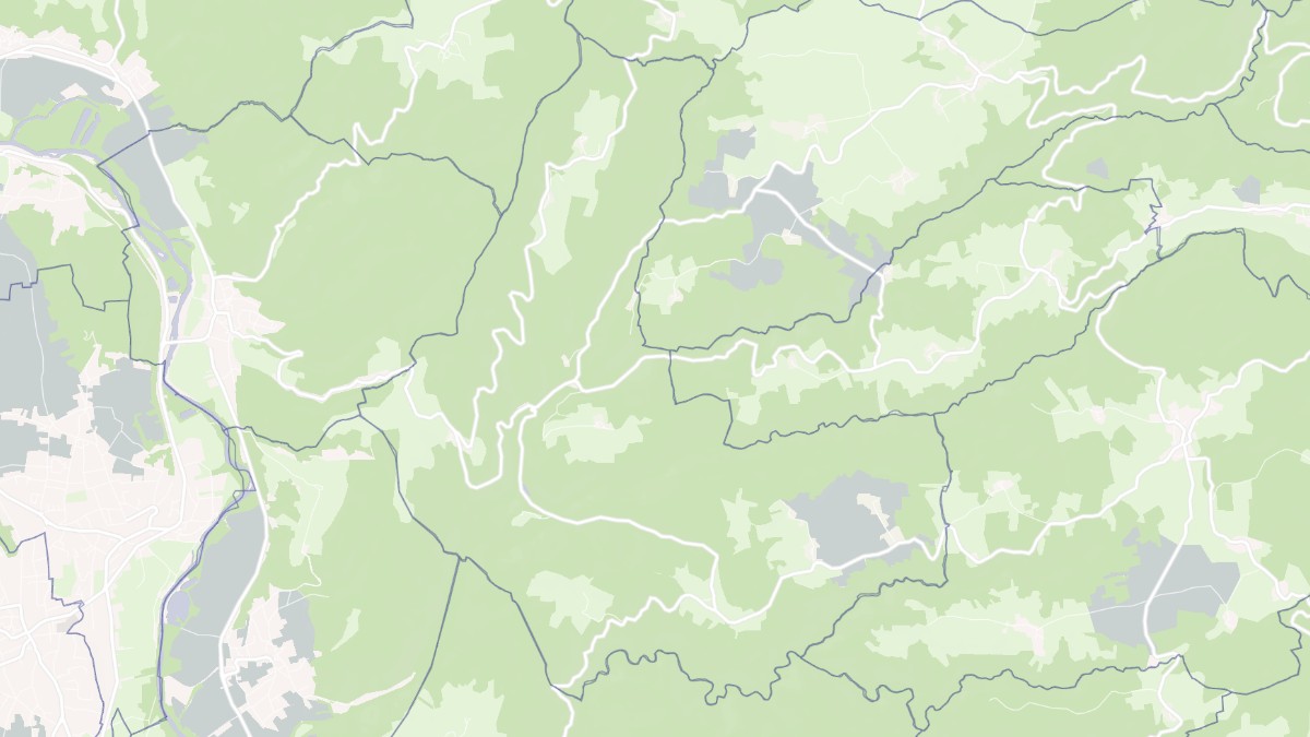 Aperçu cartographique de Saint-Jean-Saint-Gervais, centré sur la commune