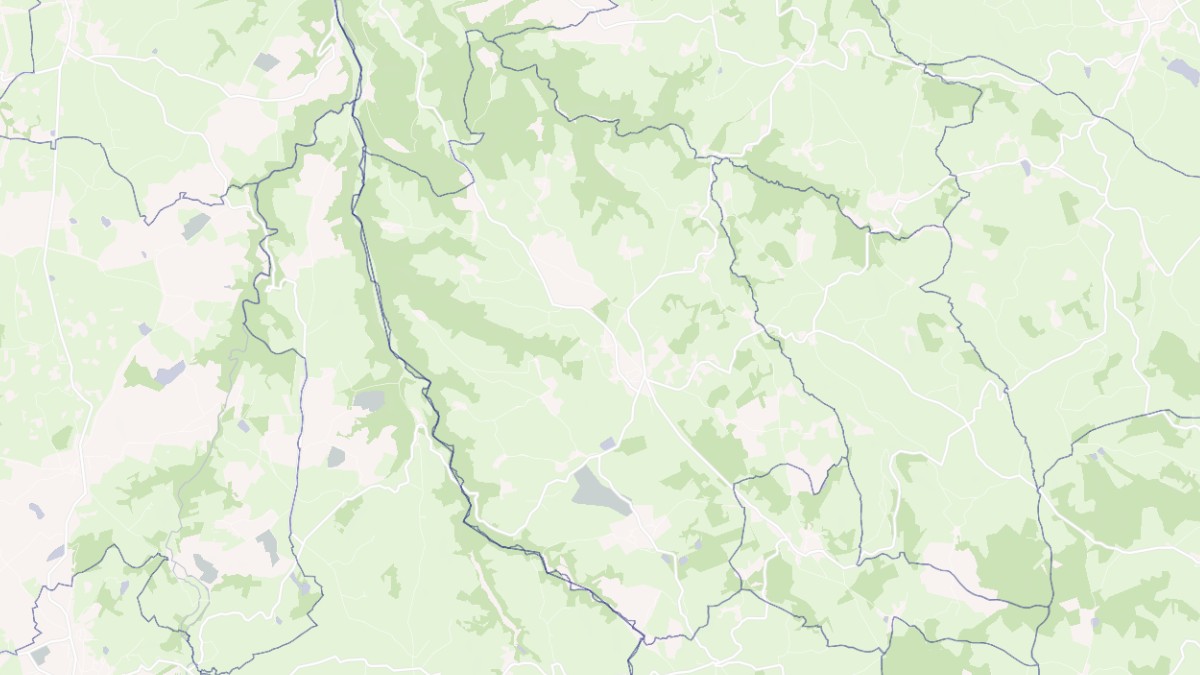 Aperçu cartographique de Saint-Maurice-près-Pionsat, centré sur la commune