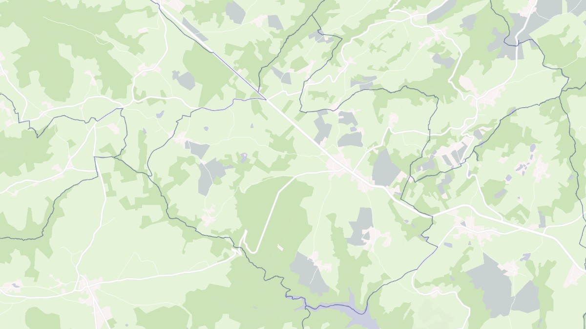 Aperçu cartographique de Saint-Pardoux, centré sur la commune