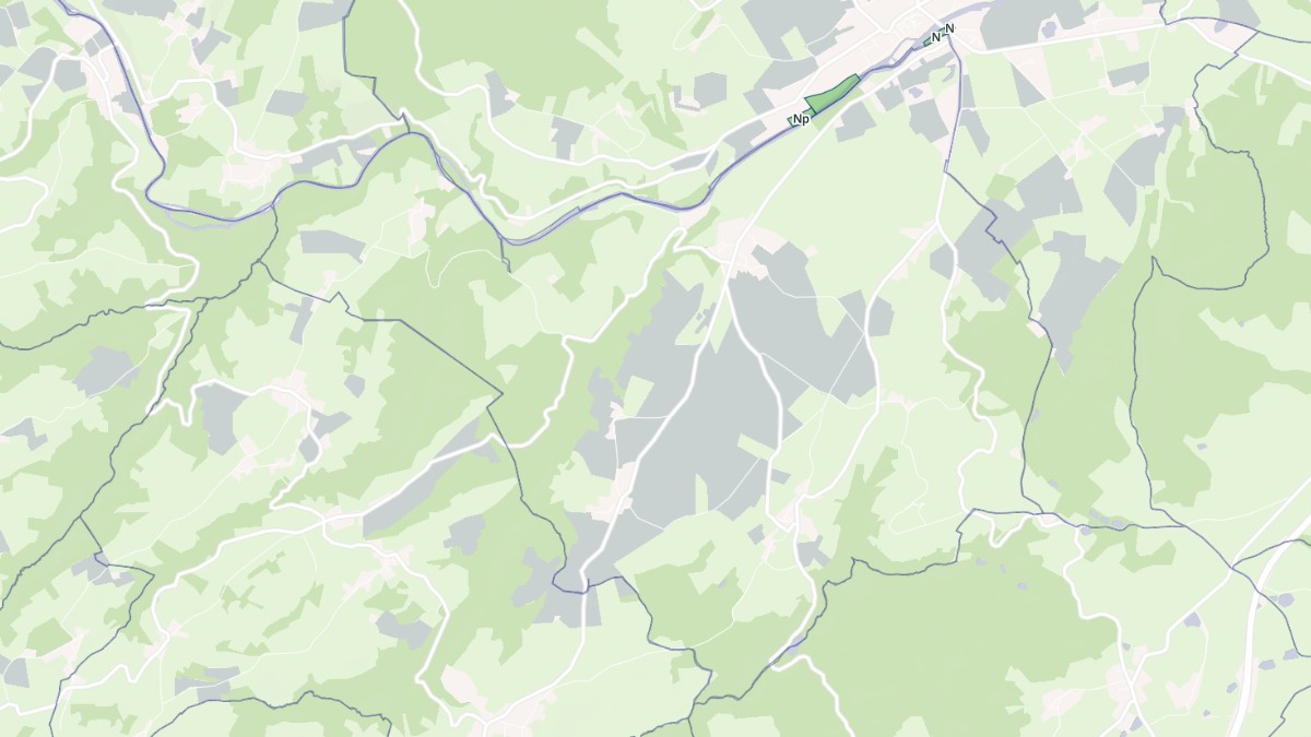 Aperçu cartographique de Saint-Quintin-sur-Sioule, centré sur la commune