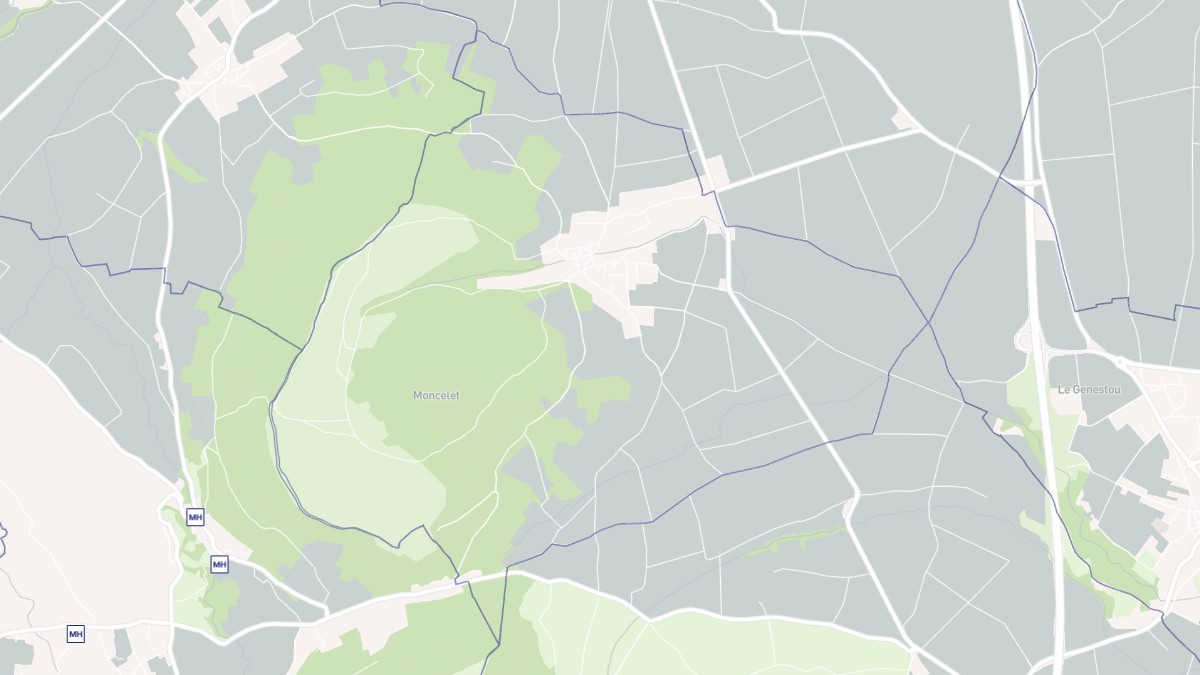 Aperçu cartographique de Vichel, centré sur la commune