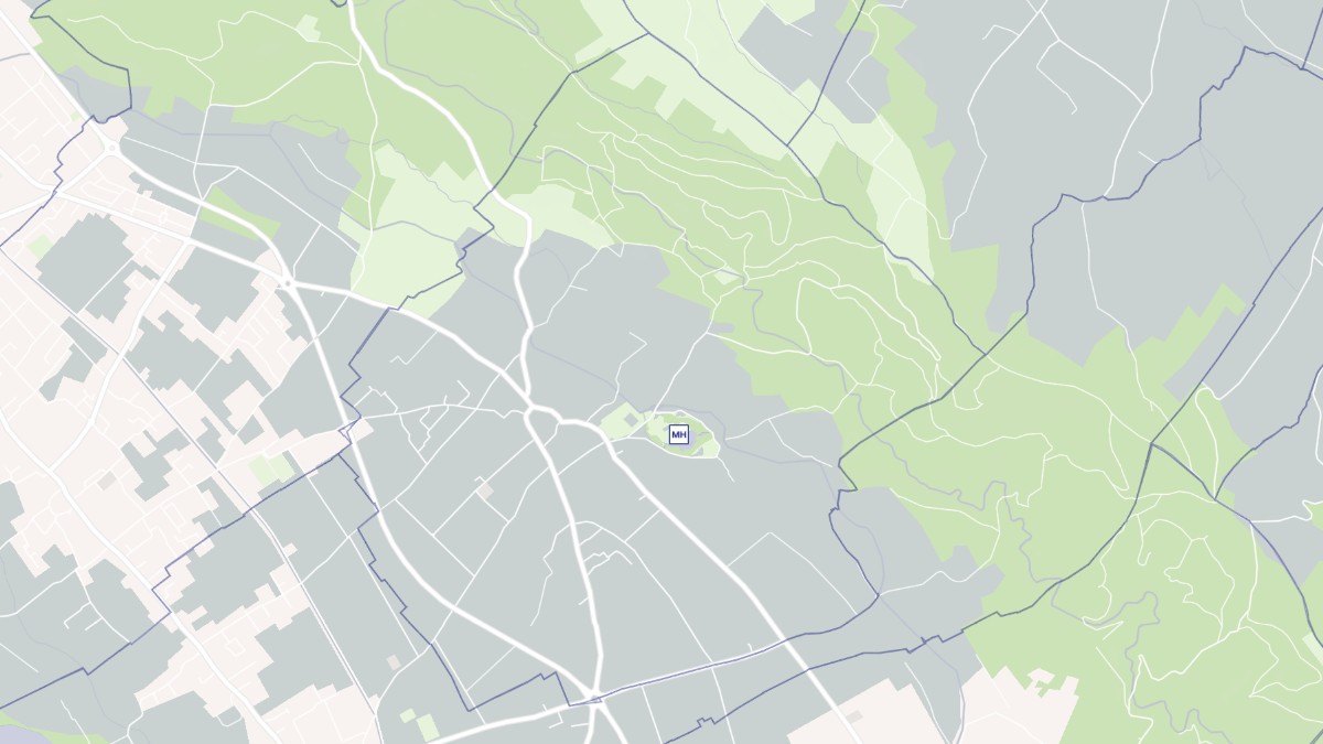 Aperçu cartographique de Angaïs, centré sur la commune