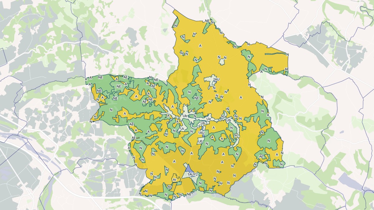 Aperçu cartographique de Arthez-de-Béarn, centré sur la commune