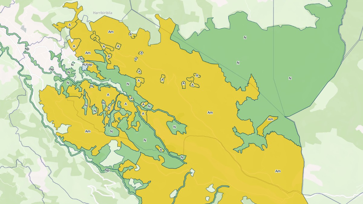 Aperçu cartographique de Béhorléguy, centré sur la commune