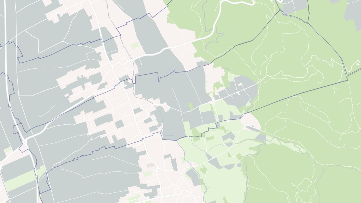 Aperçu cartographique de Bordères, centré sur la commune