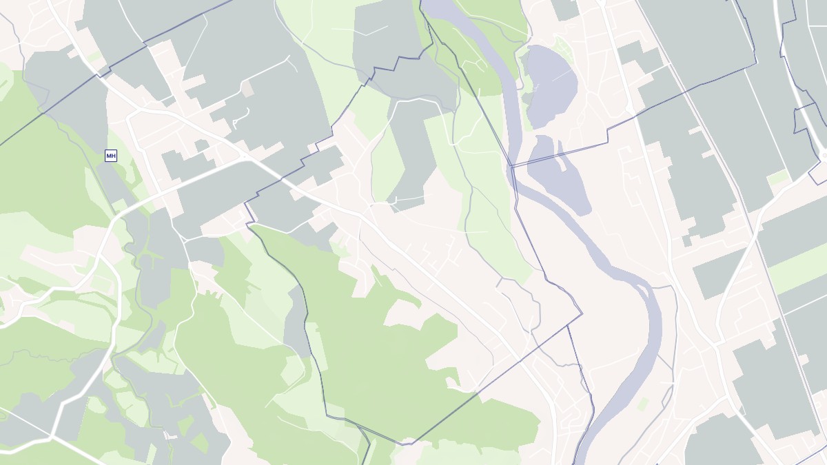 Aperçu cartographique de Bourdettes, centré sur la commune