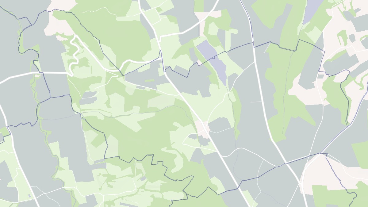 Aperçu cartographique de Castillon (Canton de Lembeye), centré sur la commune