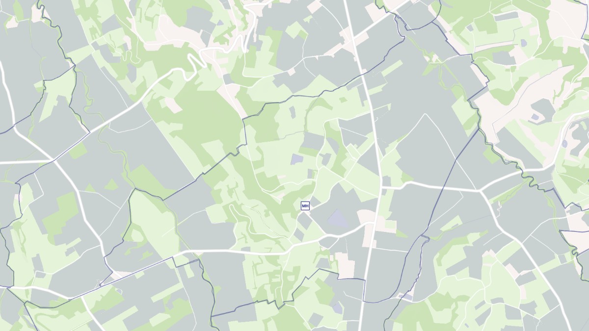 Aperçu cartographique de Diusse, centré sur la commune