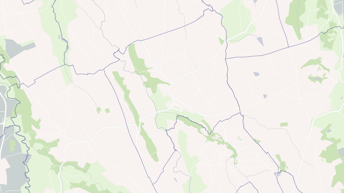 Aperçu cartographique de Escoubès, centré sur la commune