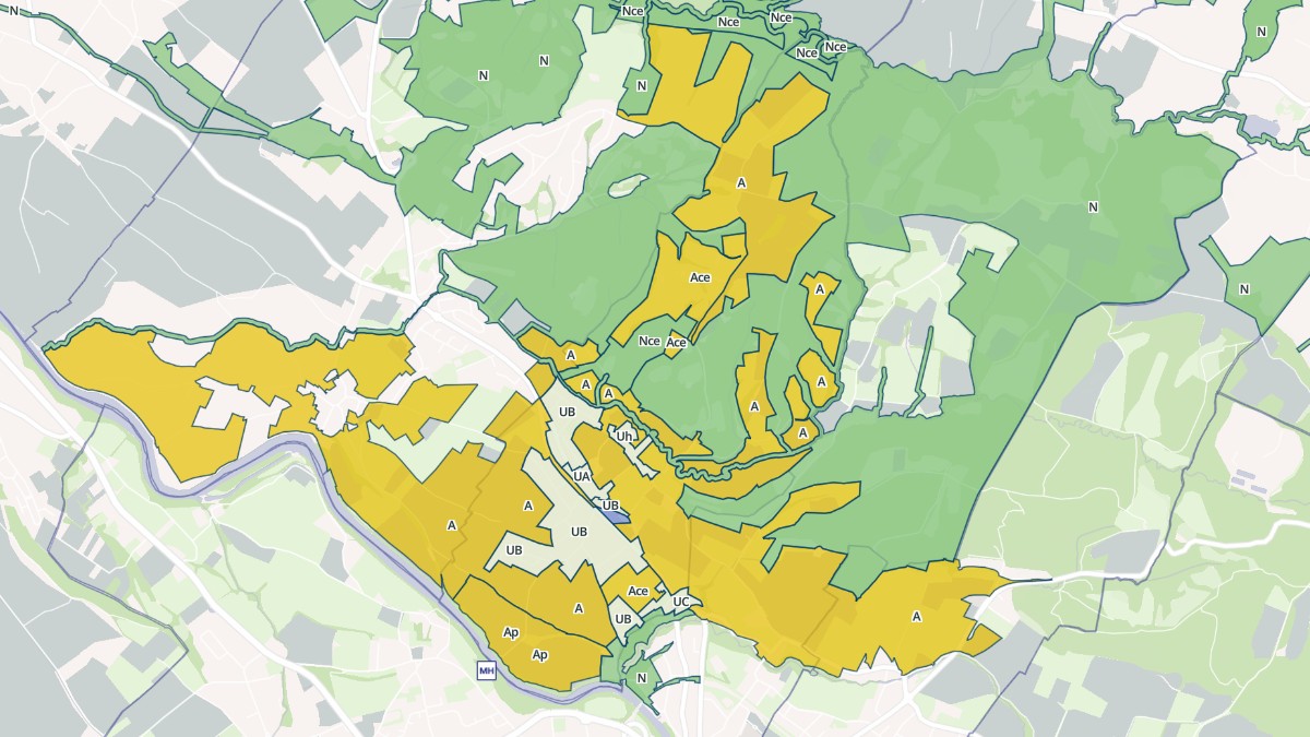 Aperçu cartographique de Estos, centré sur la commune