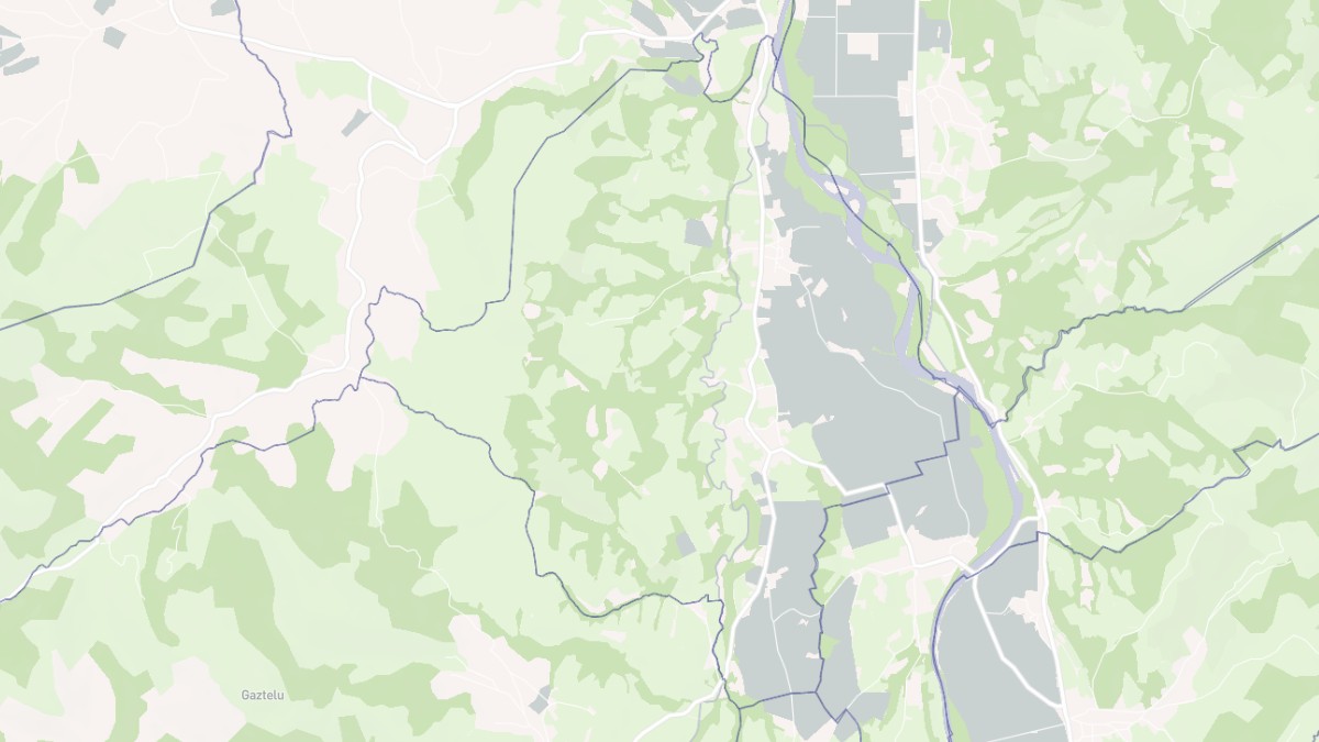 Aperçu cartographique de Idaux-Mendy, centré sur la commune