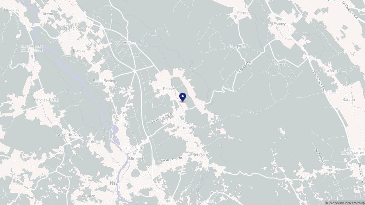 Aperçu cartographique de Lagos, centré sur la commune