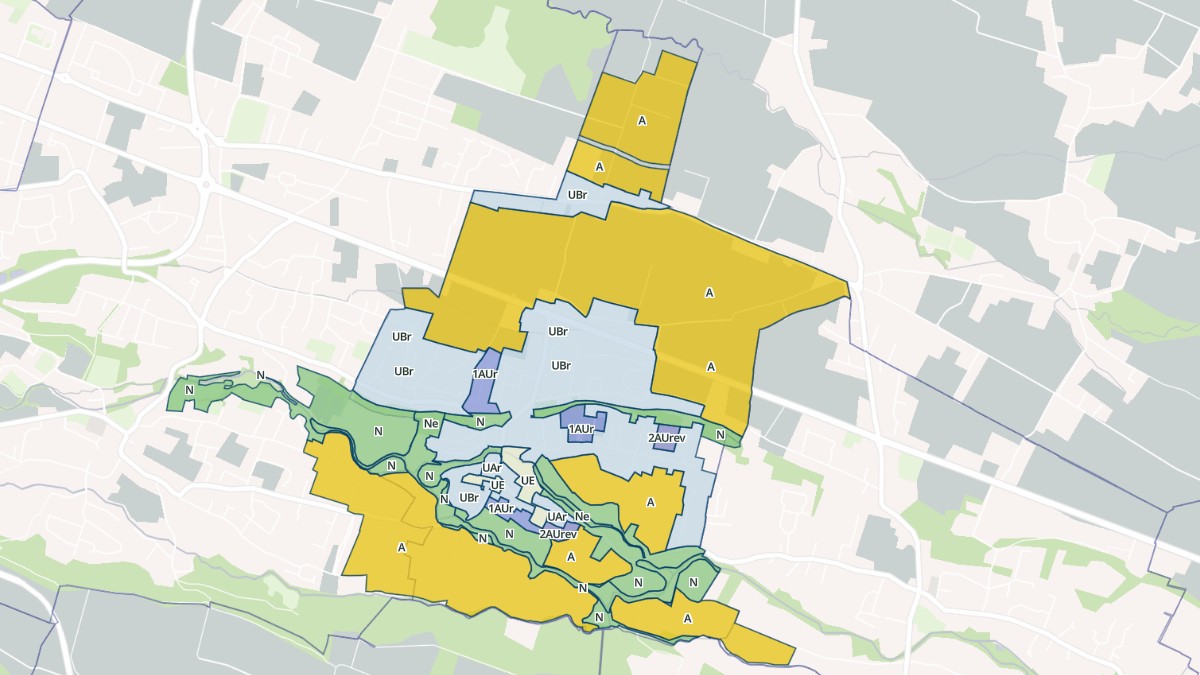 Aperçu cartographique de Lée, centré sur la commune