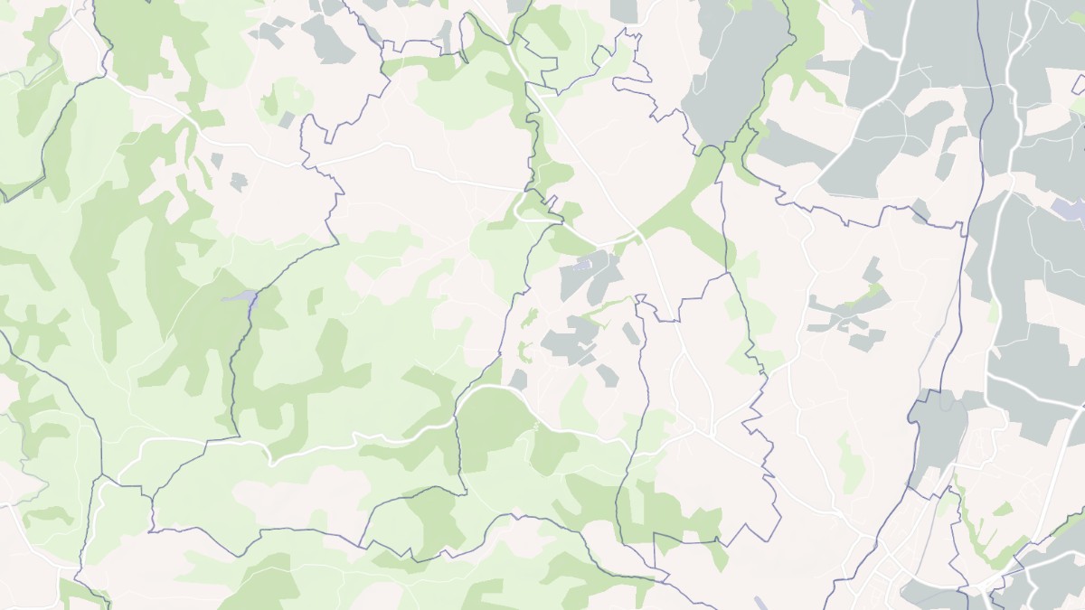 Aperçu cartographique de Luxe-Sumberraute, centré sur la commune