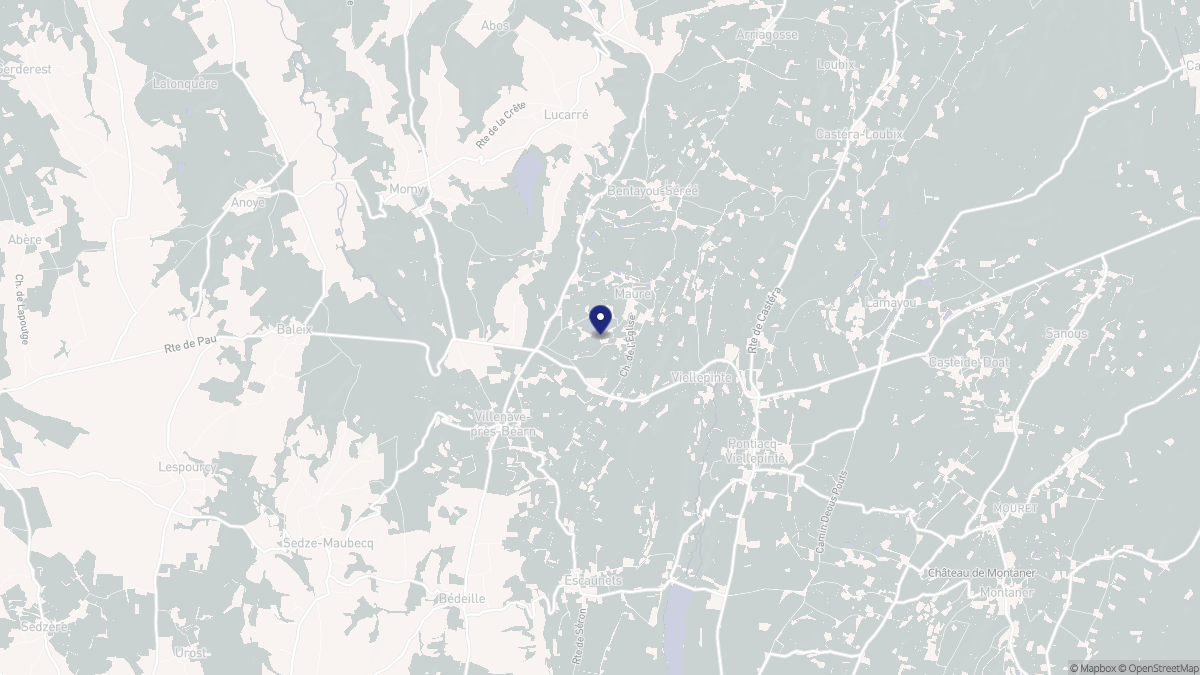 Aperçu cartographique de Maure, centré sur la commune