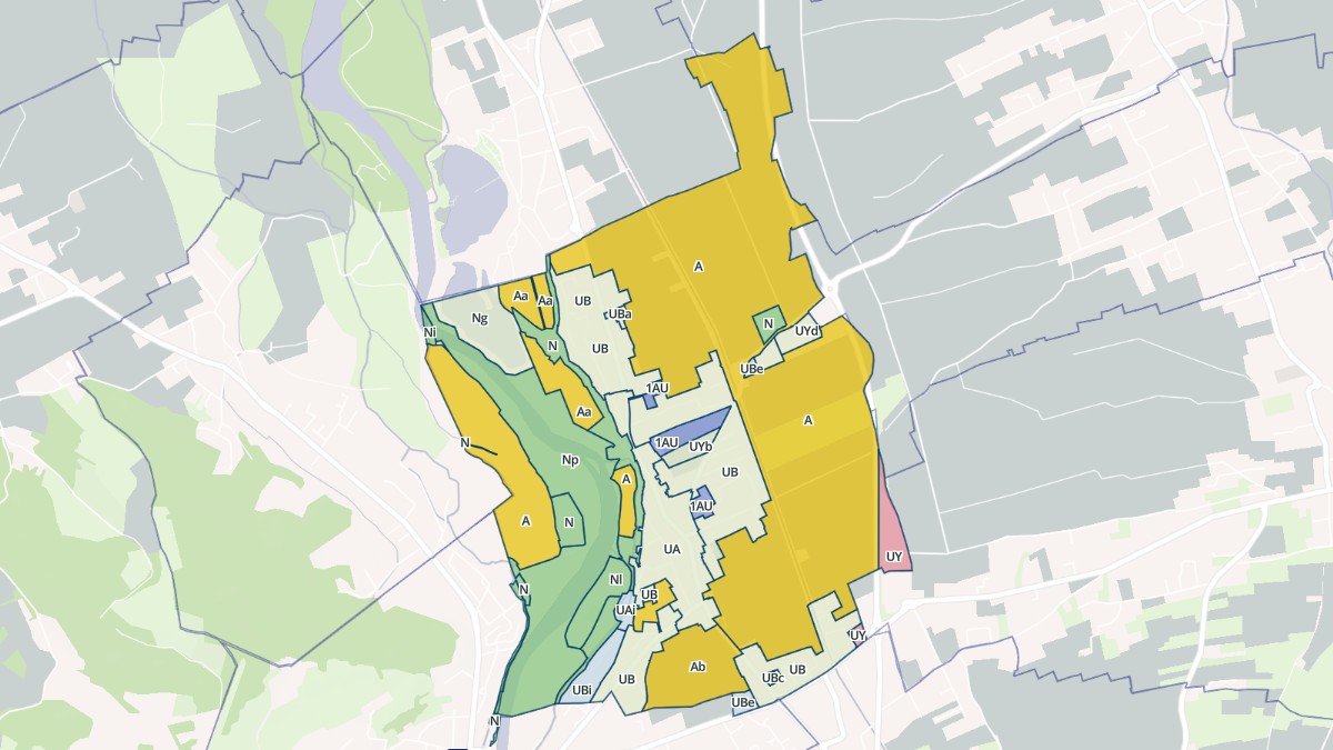 Aperçu cartographique de Mirepeix, centré sur la commune