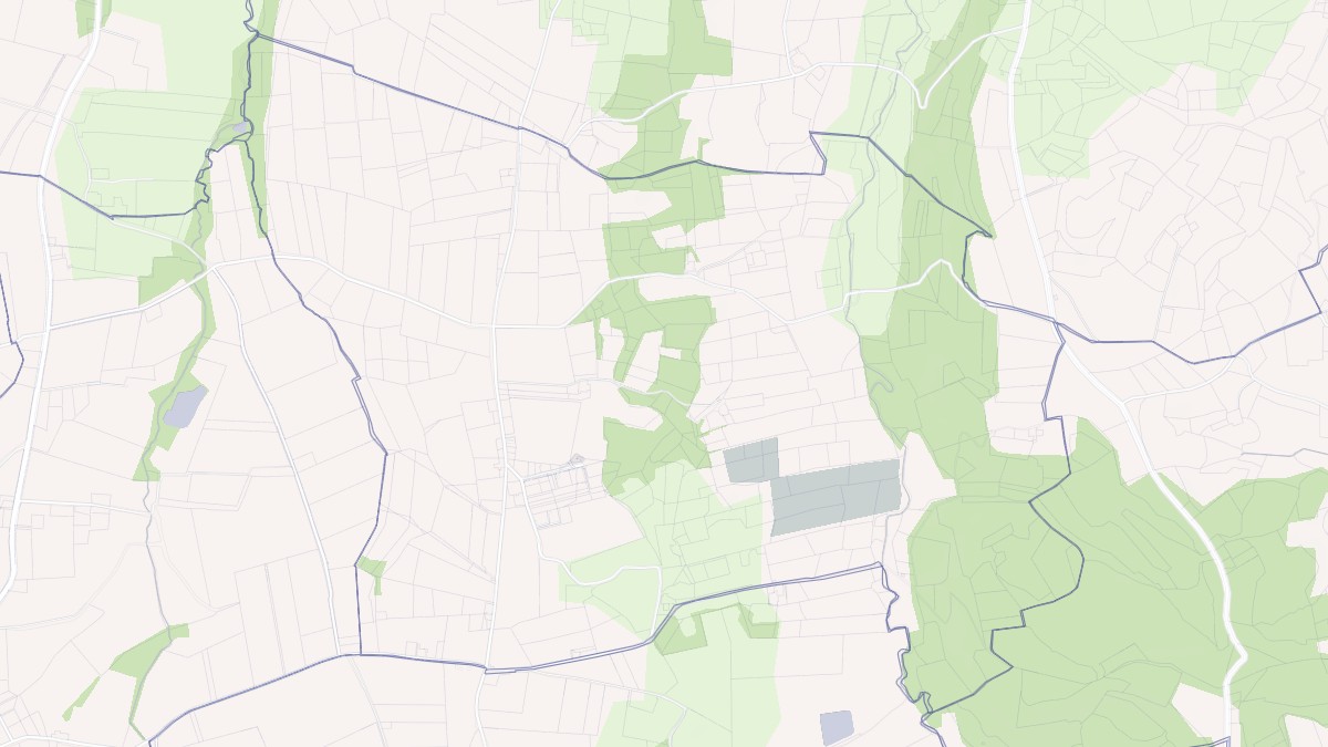Aperçu cartographique de Mouhous, centré sur la commune