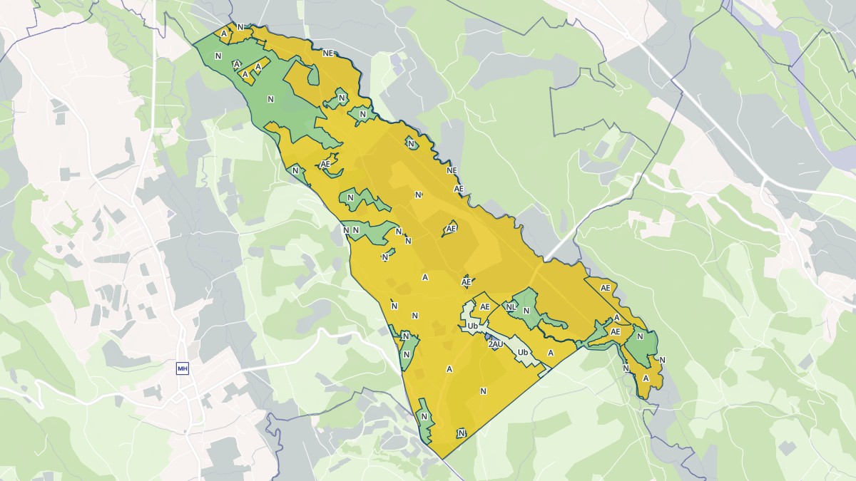 Aperçu cartographique de Parbayse, centré sur la commune