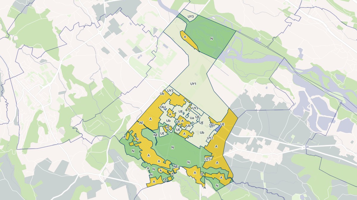 Aperçu cartographique de Pardies, centré sur la commune