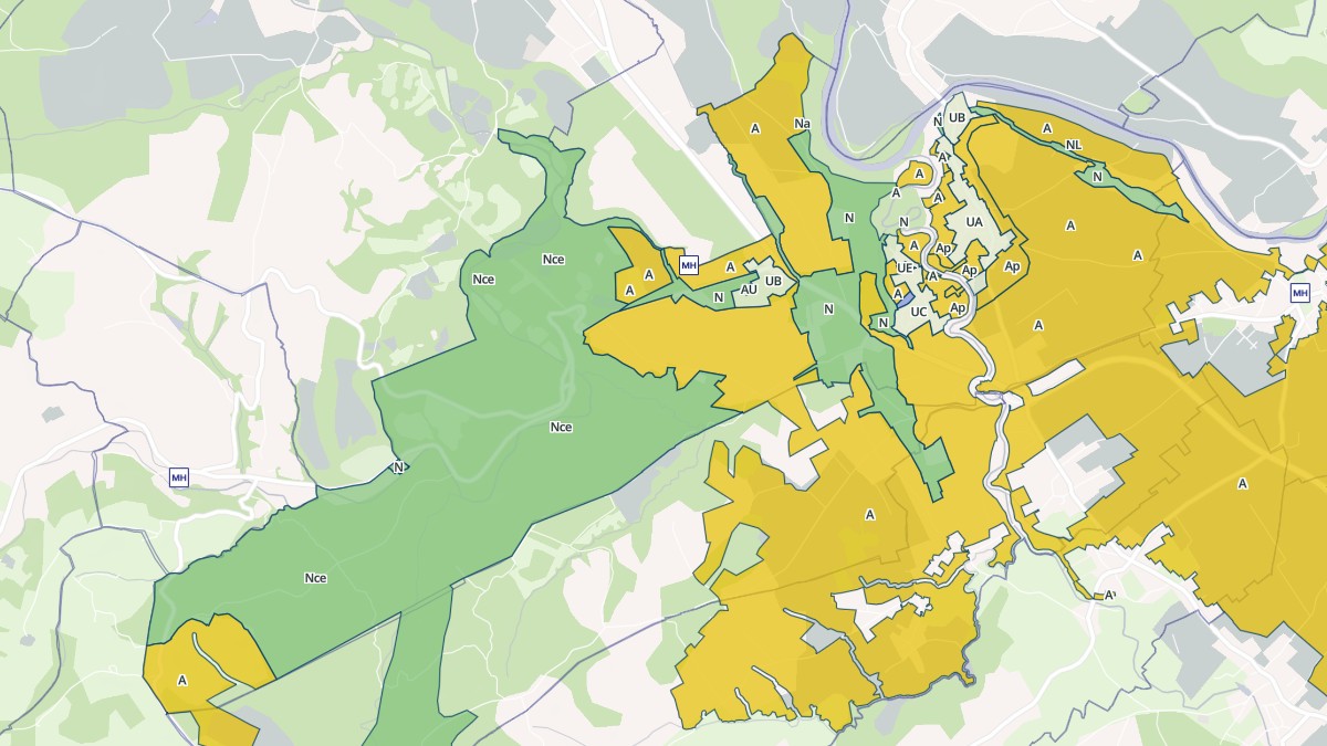 Aperçu cartographique de Préchacq-Josbaig, centré sur la commune