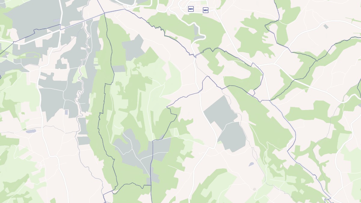 Aperçu cartographique de Samsons-Lion, centré sur la commune