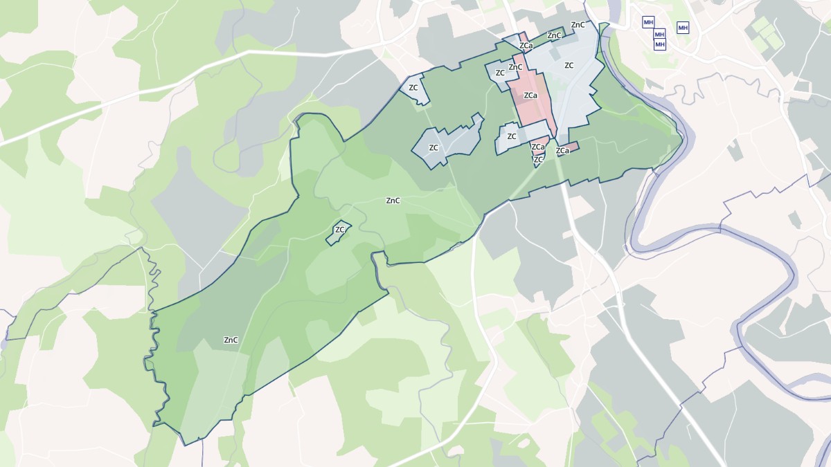 Aperçu cartographique de Susmiou, centré sur la commune