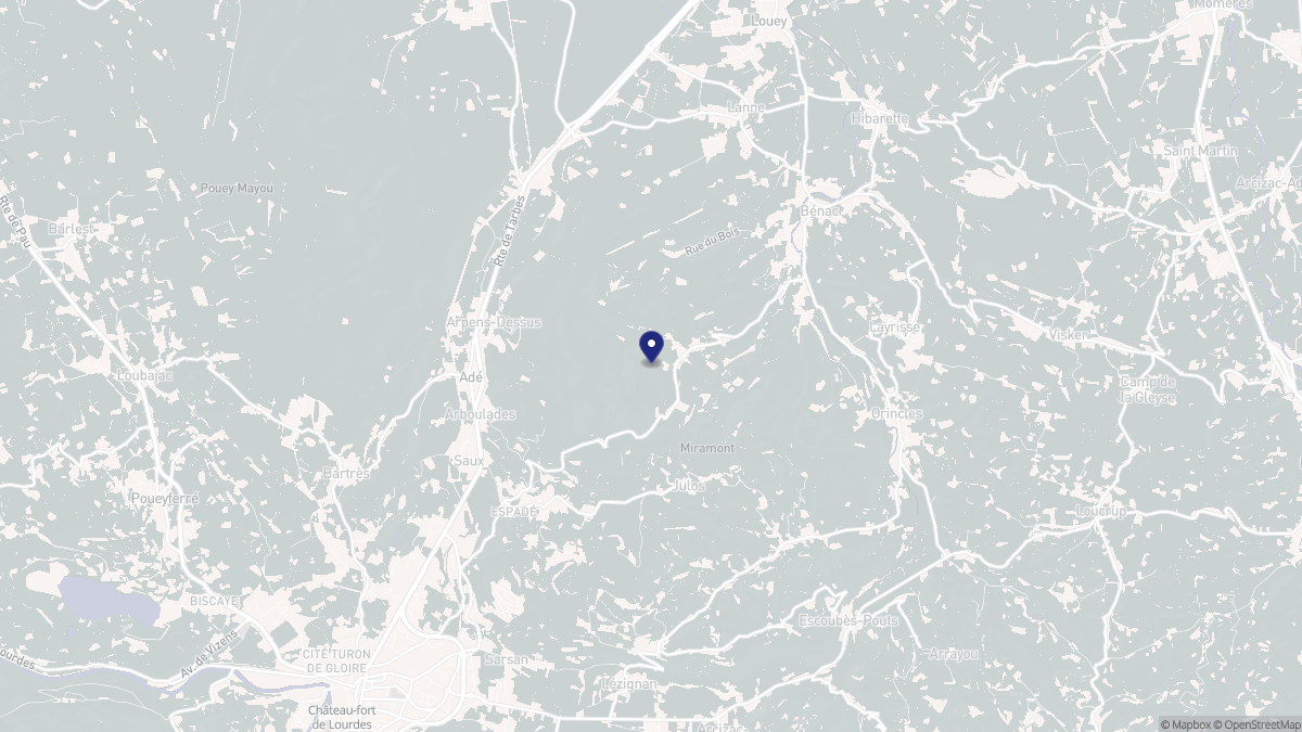 Aperçu cartographique de Averan, centré sur la commune