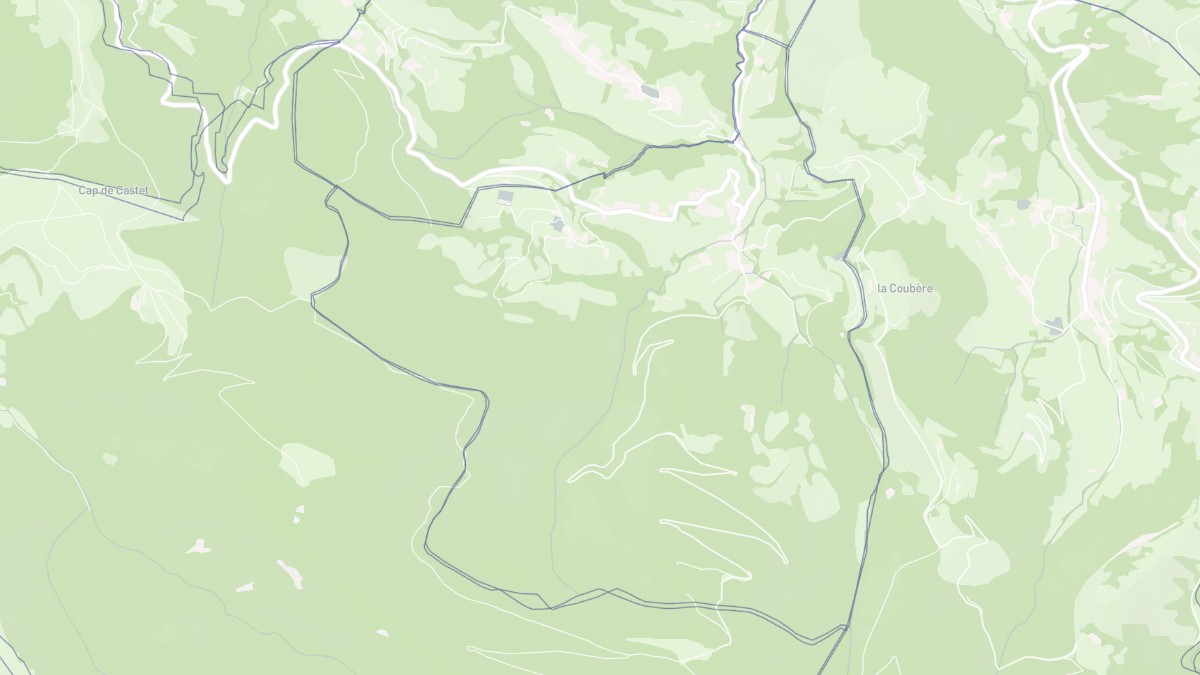 Aperçu cartographique de Banios, centré sur la commune