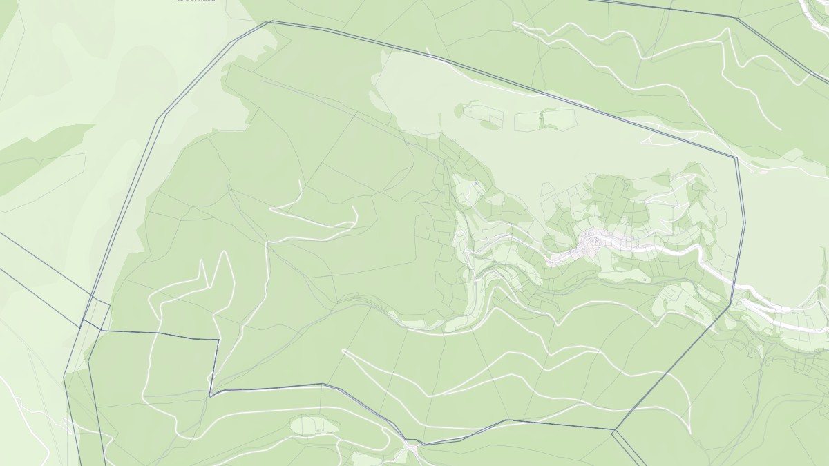 Aperçu cartographique de Barrancoueu, centré sur la commune