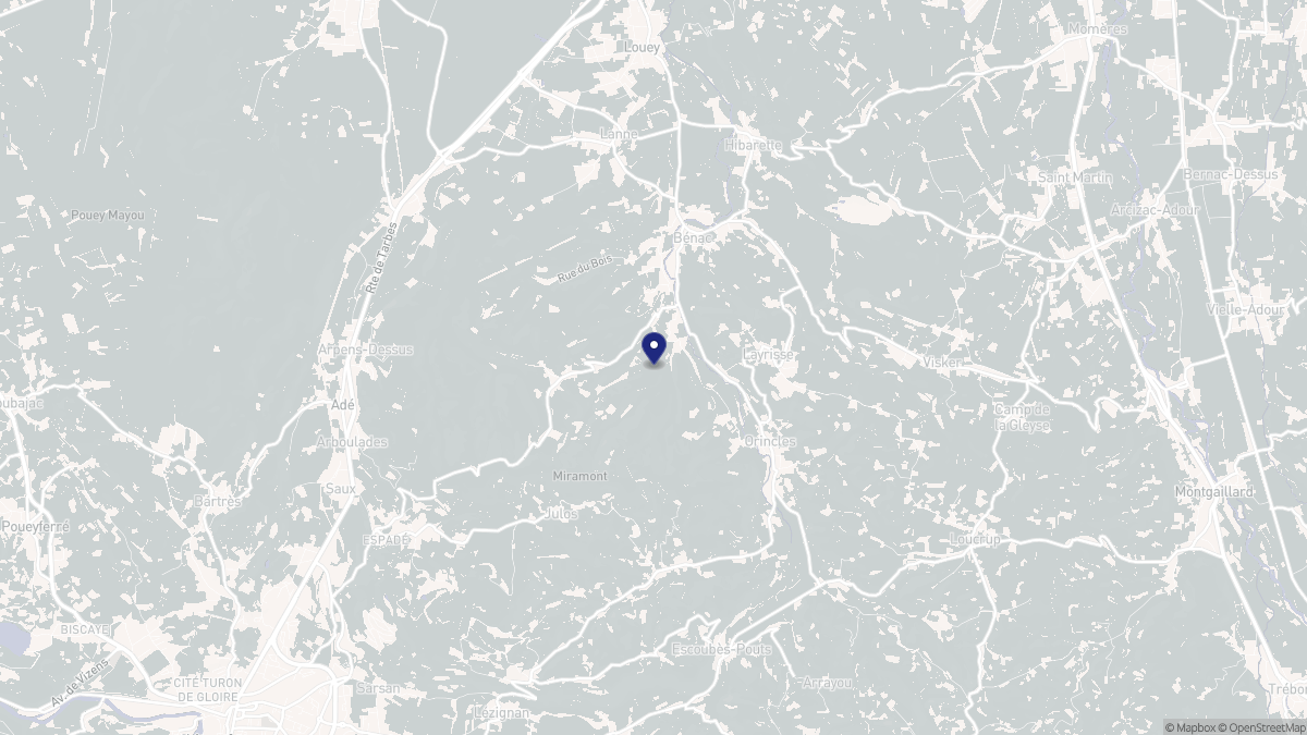 Aperçu cartographique de Barry, centré sur la commune
