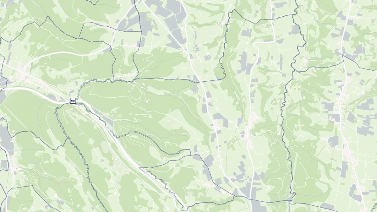 Aperçu cartographique de Bégole, centré sur la commune