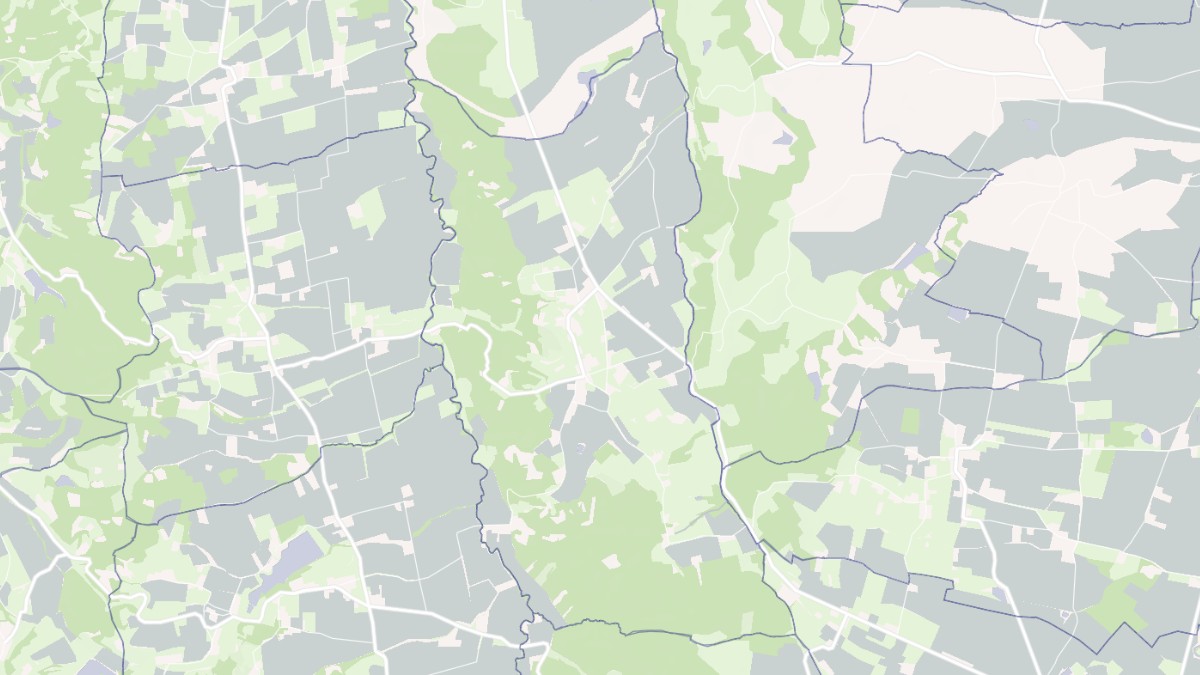 Aperçu cartographique de Bernadets-Debat, centré sur la commune