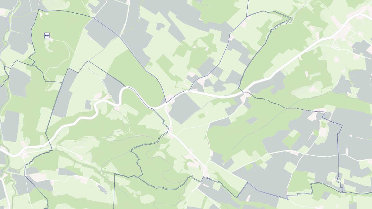 Aperçu cartographique de Betbèze, centré sur la commune