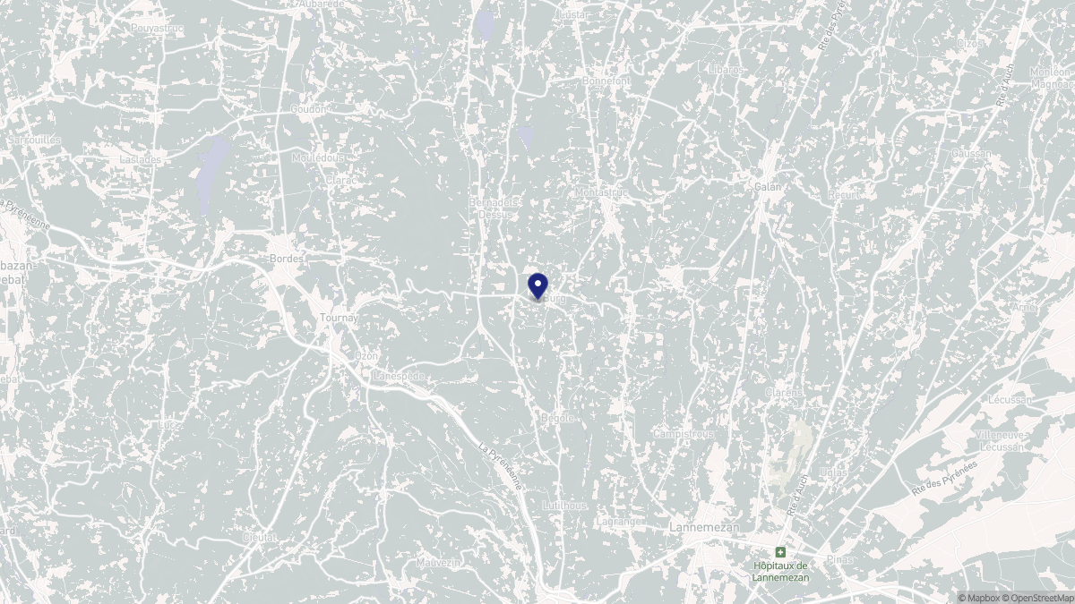 Aperçu cartographique de Burg, centré sur la commune