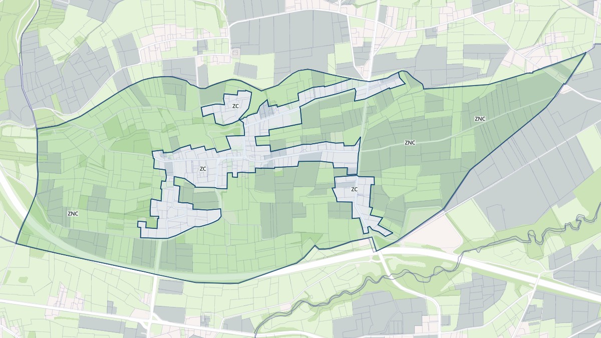 Aperçu cartographique de Calavanté, centré sur la commune