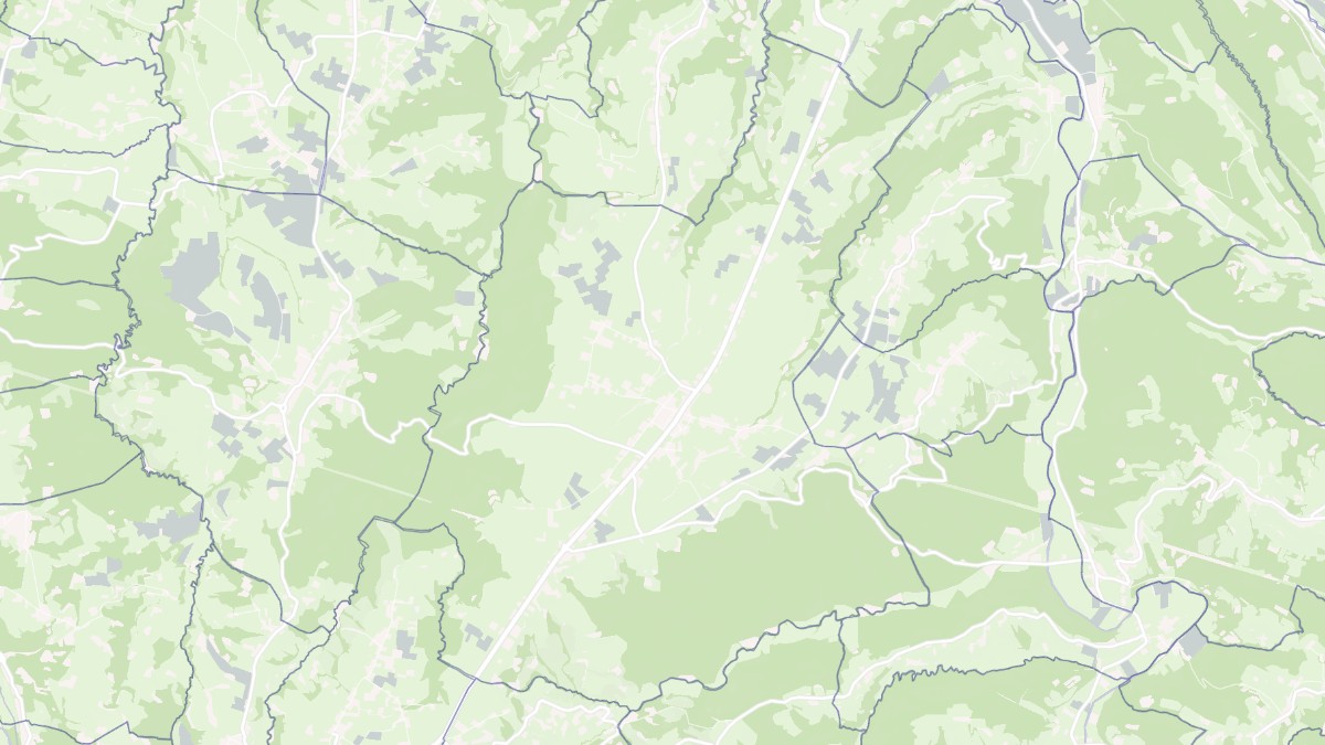 Aperçu cartographique de Cieutat, centré sur la commune