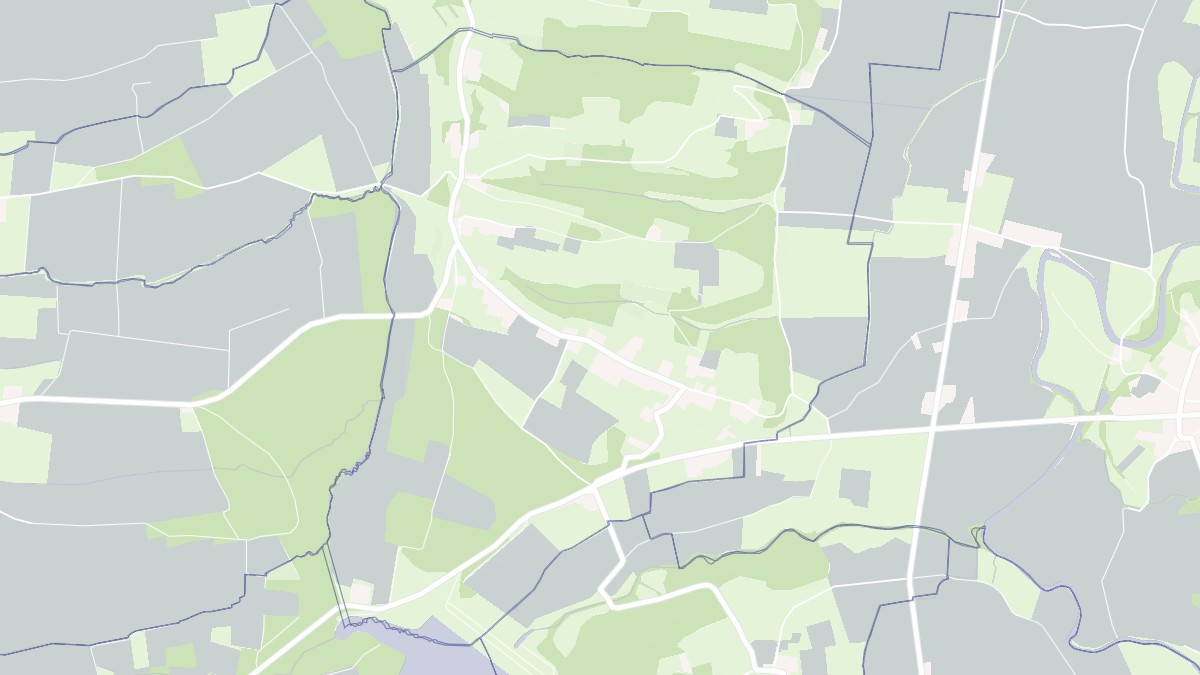 Aperçu cartographique de Coussan, centré sur la commune